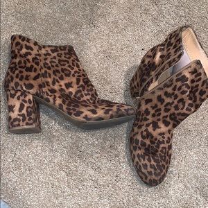 Cheetah Booties